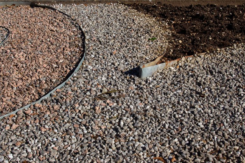 Fall Pea Gravel Installation
